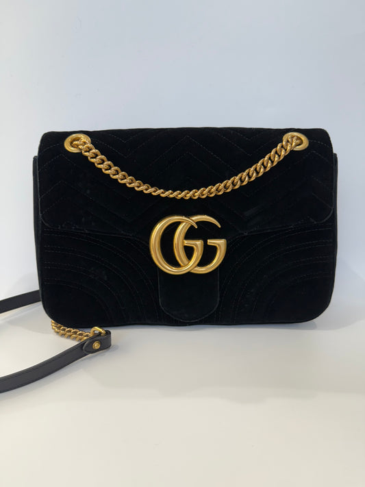 Gucci Marmont bag in Velvet