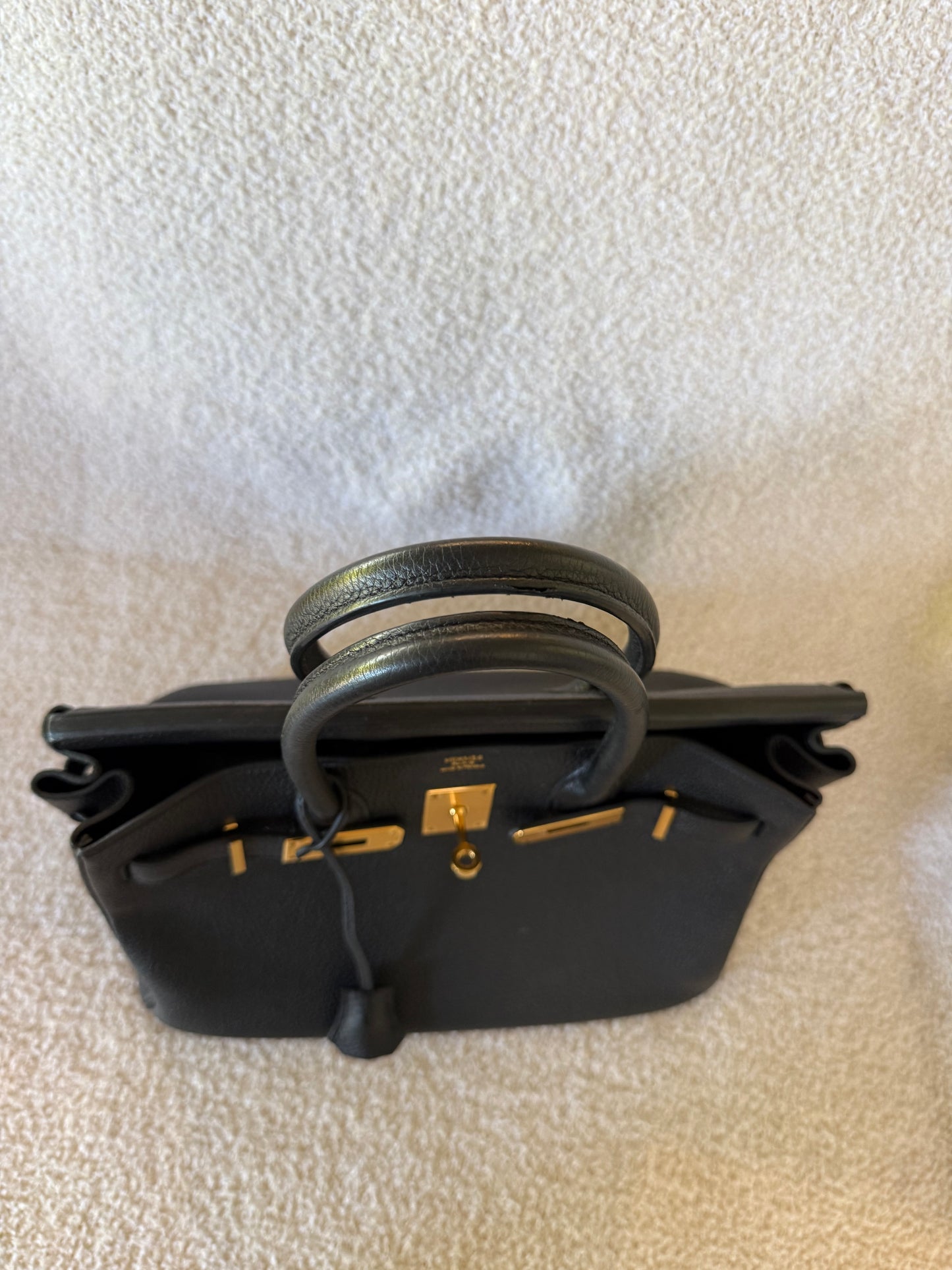 Hermes’ birkin 30 Noir Togo with ghw