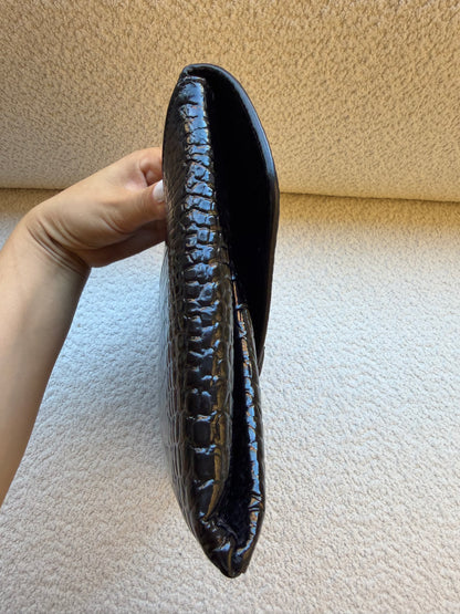 Givenchy Croc Embossed Clutch