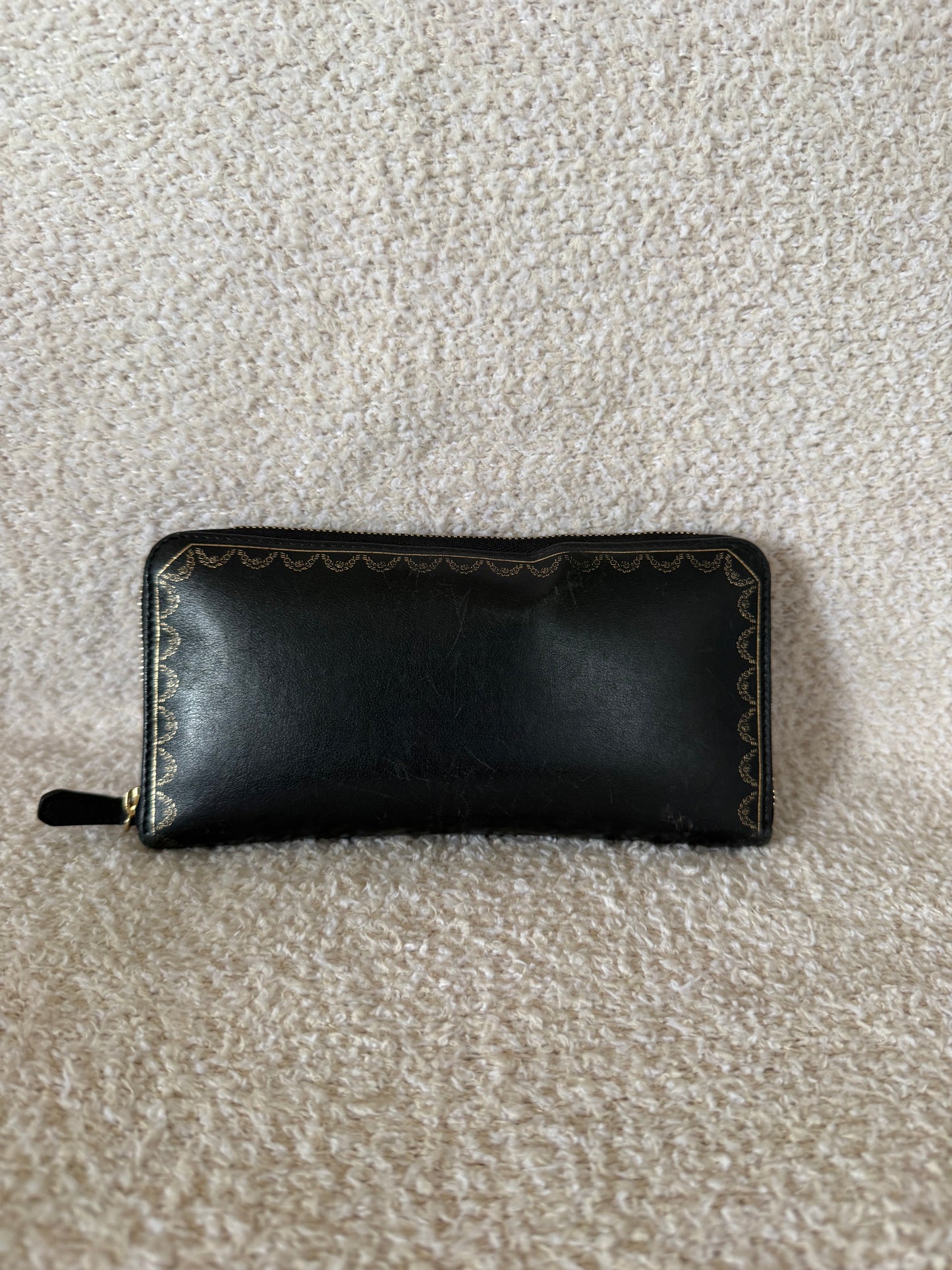 Cartier Garland de Cartier long zip wallet