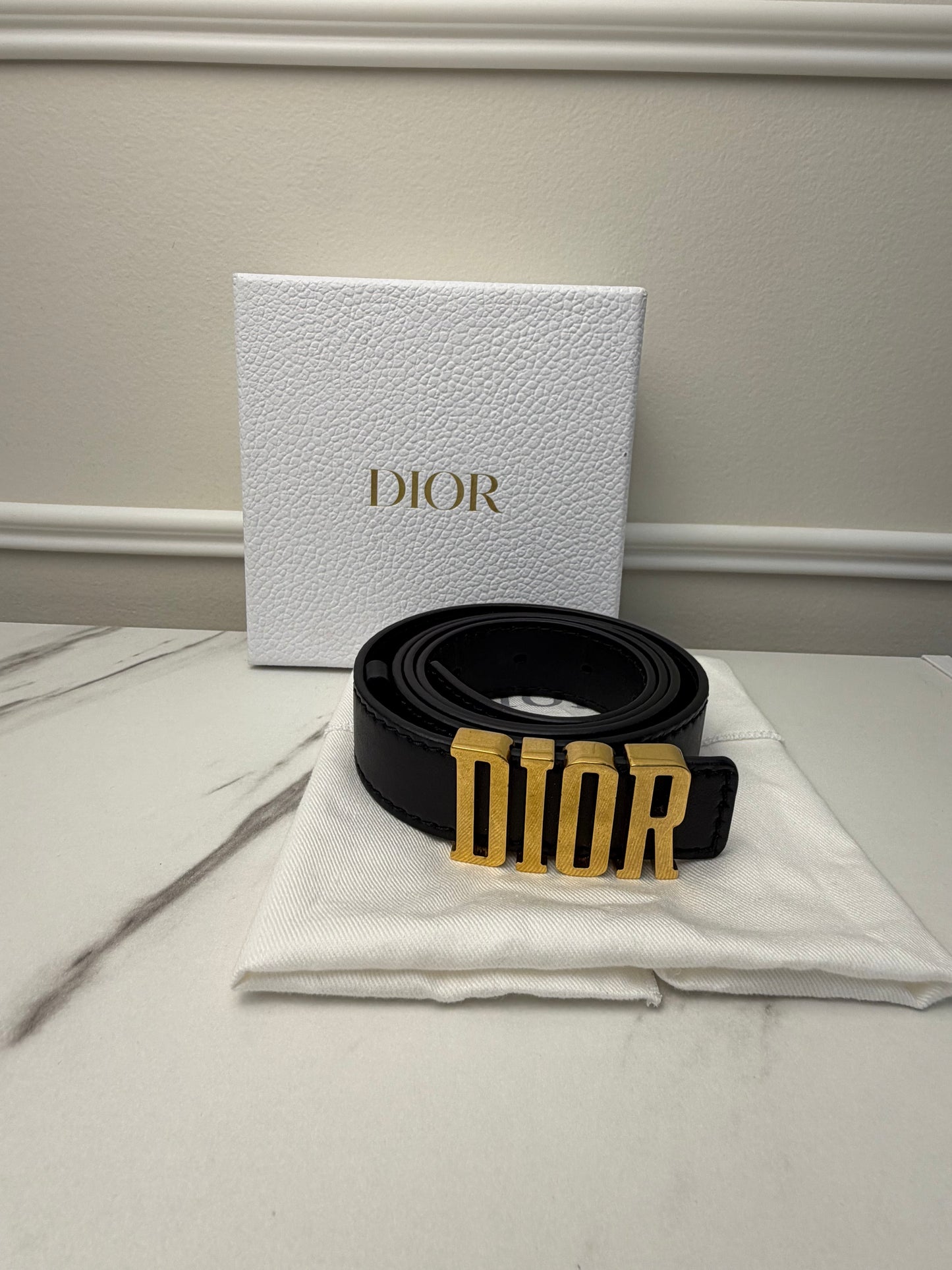 Dior Belt, Size 90