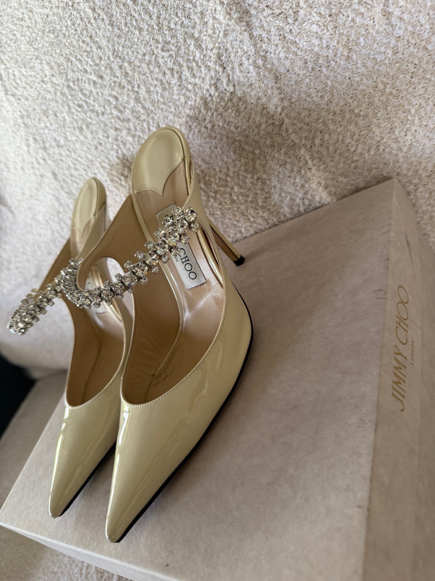 Jimmy Choo Bing 100 mules size 39