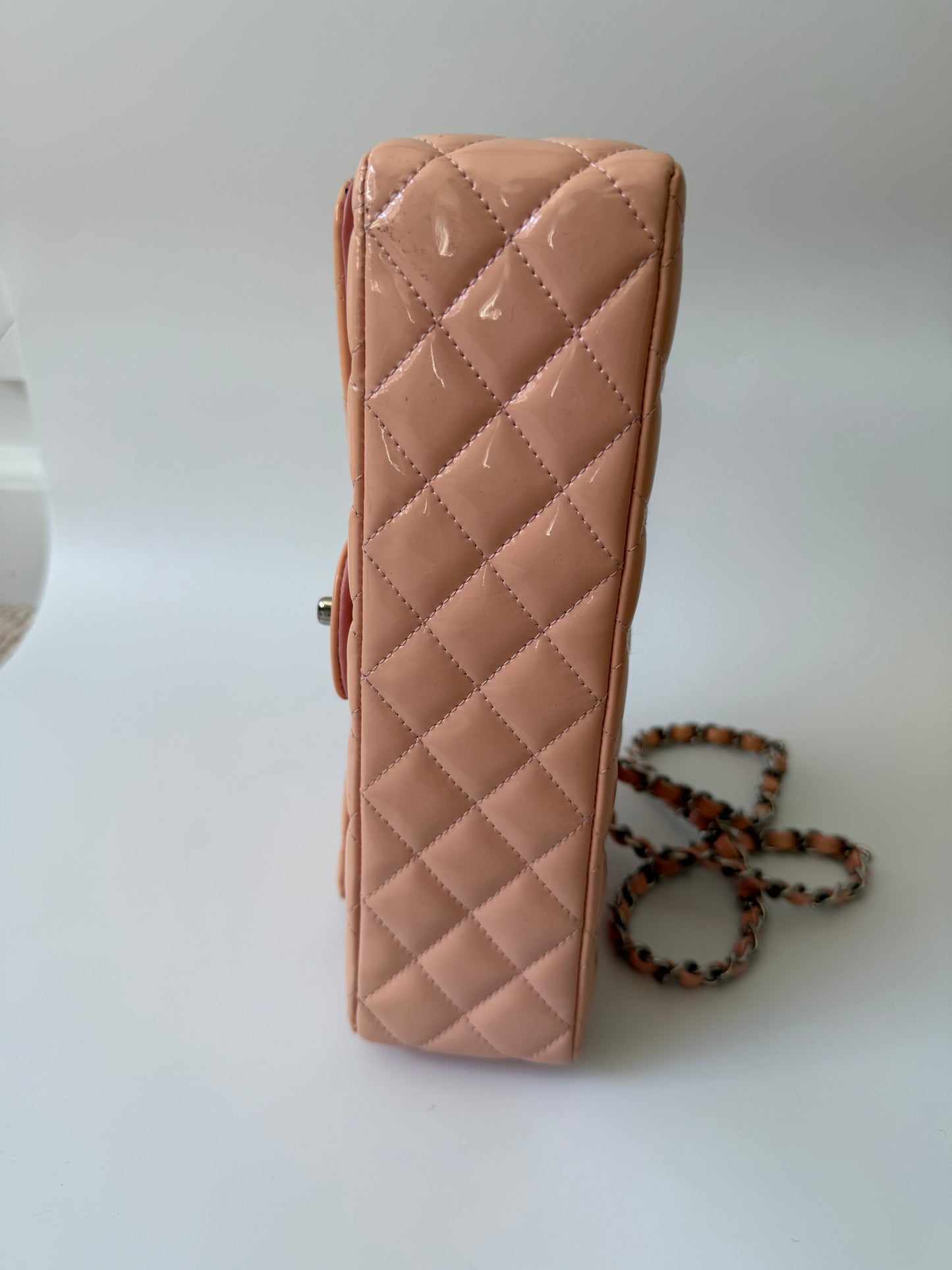 Vintage chanel Patent Medium Flap