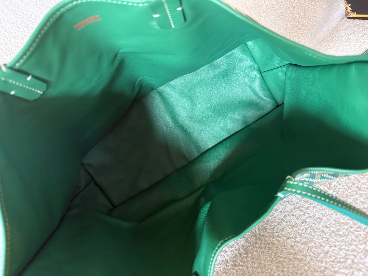 Goyard  Anjou PM Tote Bag in green