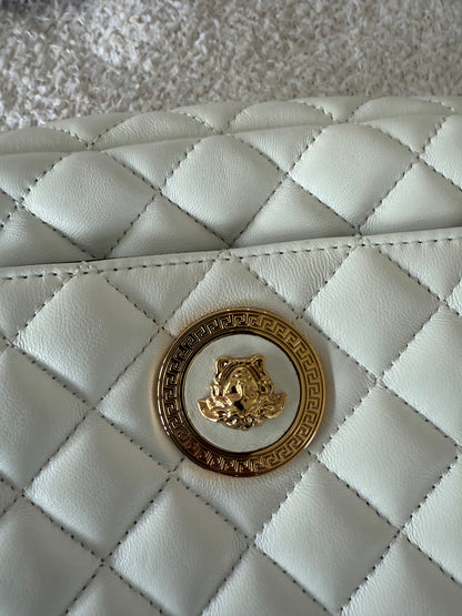 Versace Medusa quilted Nappa bag