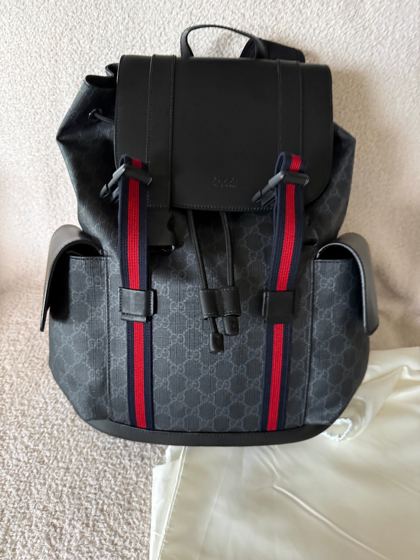 Gucci Soft Backpack in GG Supreme canvas