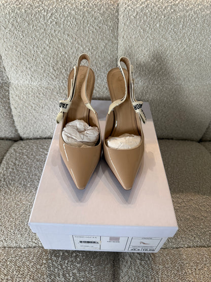 Dior classic nude slingback size 35.5