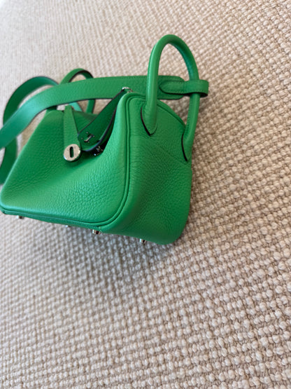 Hermès Mini Lindy clemence bag
