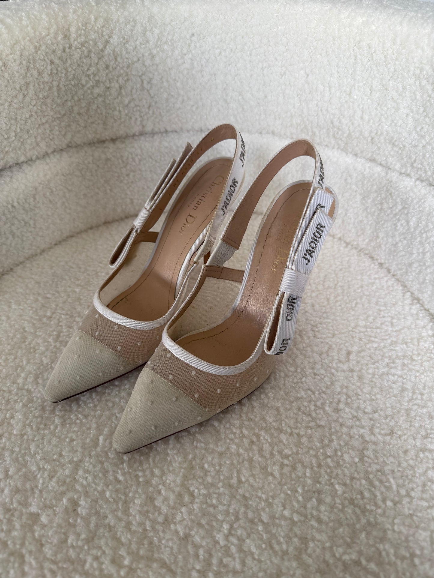 Dior sling back size 37