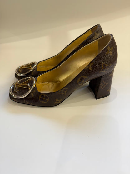 LV Monogram Heels