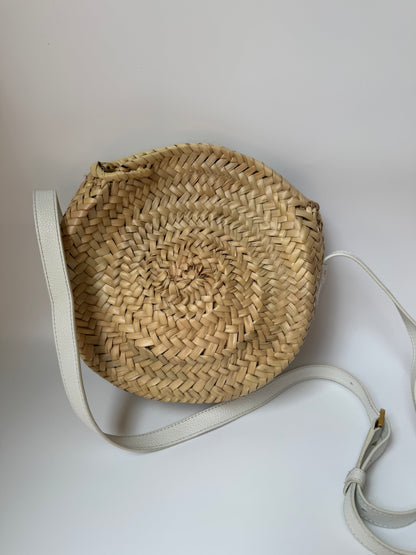 Chloe Straw Crossbody Bag