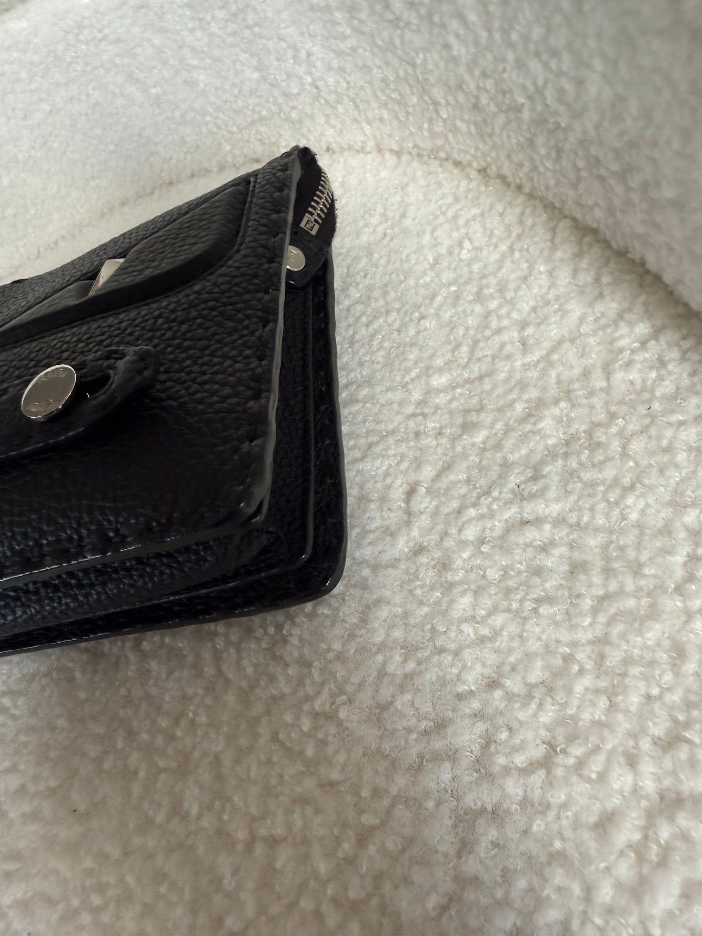 Fendi monster eyes clutch bag