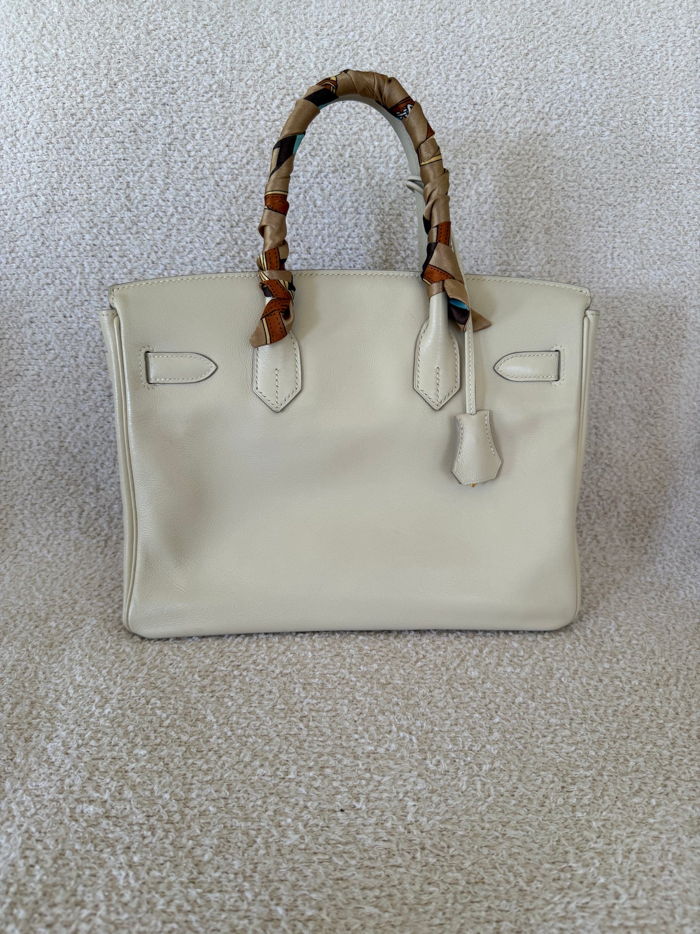 Hermes’ Birkin 30 swift parchemin with ghw