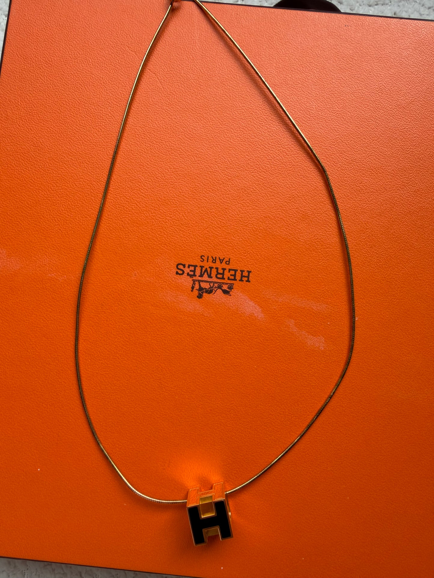 Hermes’ H Necklace