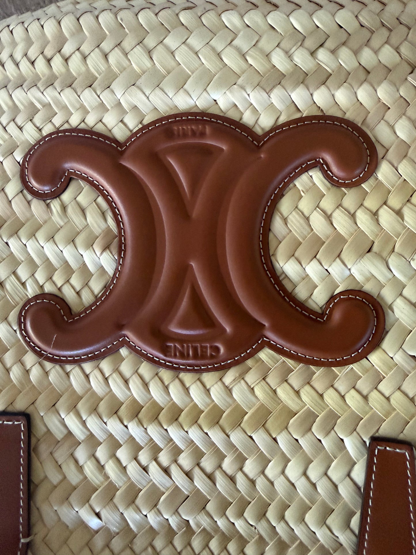 Celine Medium Triomphe Classic Panier tote bag
