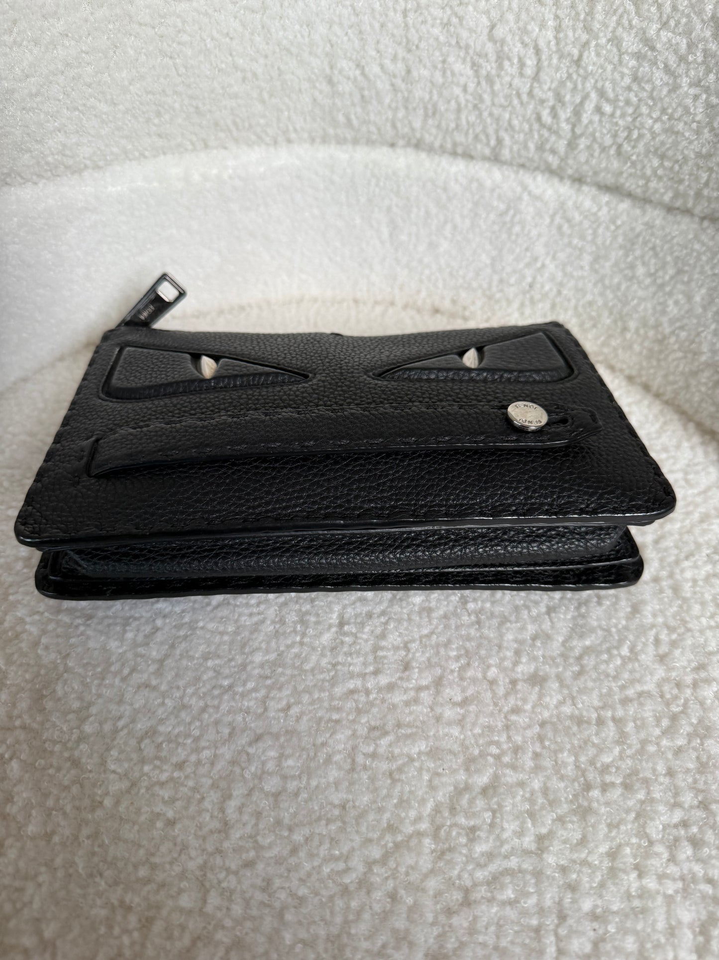 Fendi monster eyes clutch bag