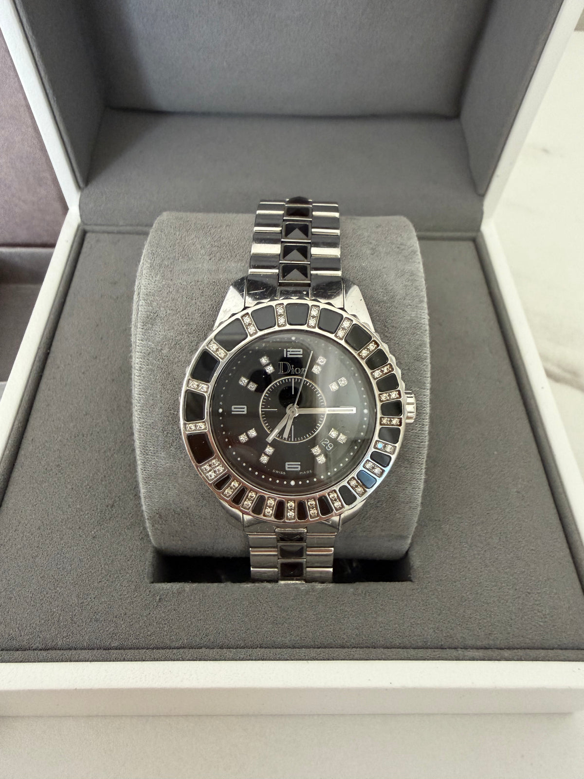 Christian Dior Christal Diamond Watch