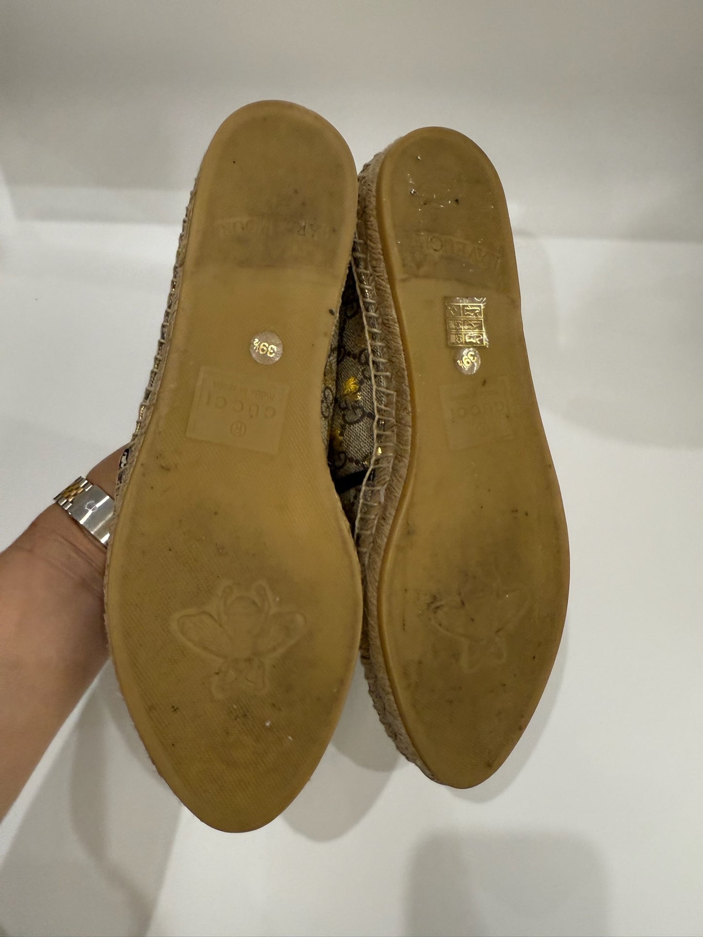 Gucci espadrilles size 39.5