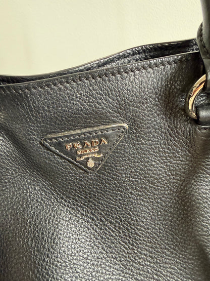 Prada Vitello Daino leather tote bag