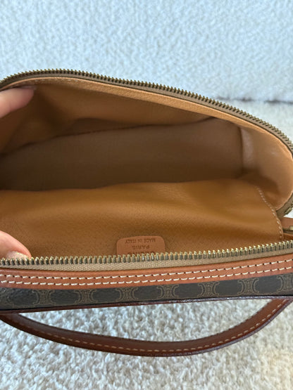 vintage Celine Macadam vanity bag