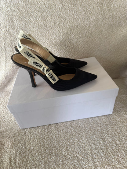 Dior slingback black size 37