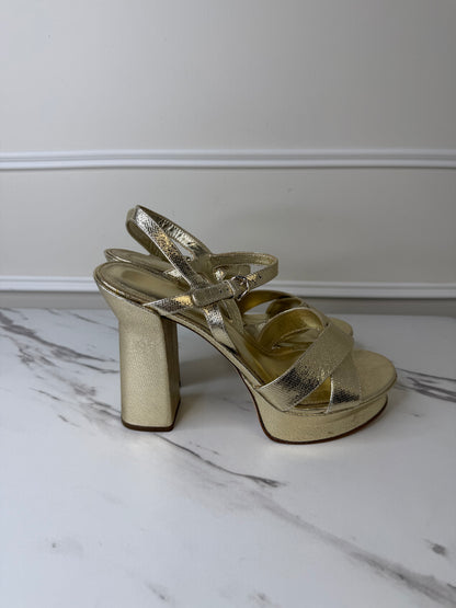 Salvador Ferragamo Platform Sandals , Size 10.5