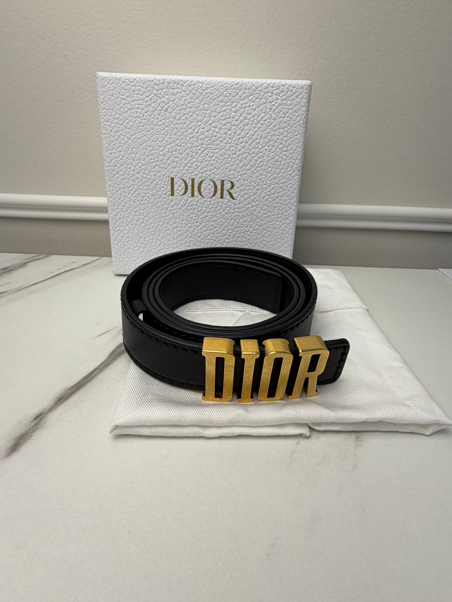 Dior Belt, Size 90