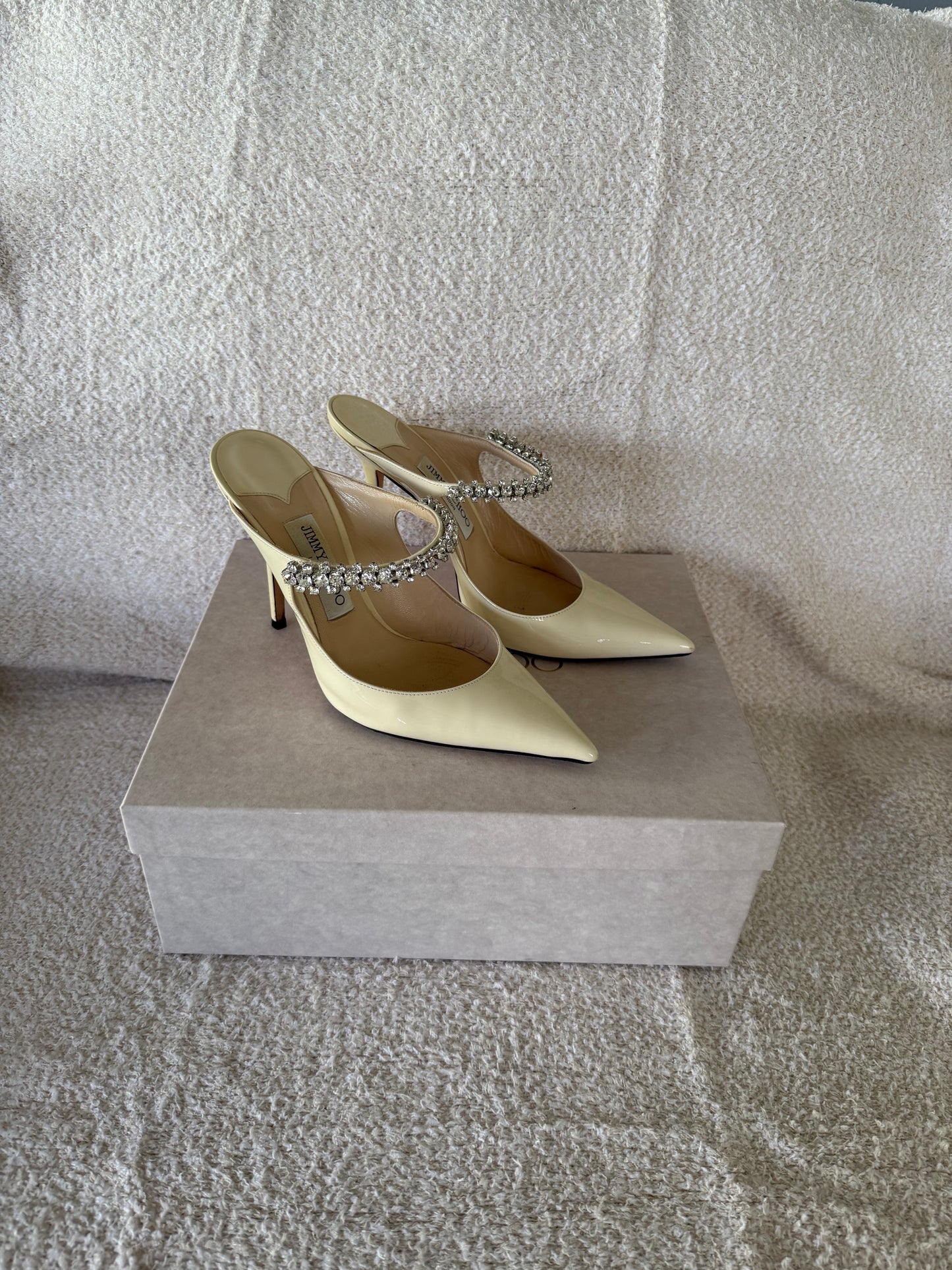 Jimmy Choo Bing 100 mules size 39