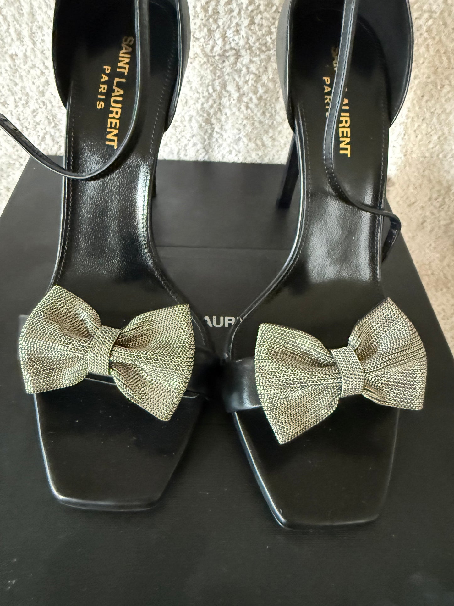Saint Laurent sandals heels size 39
