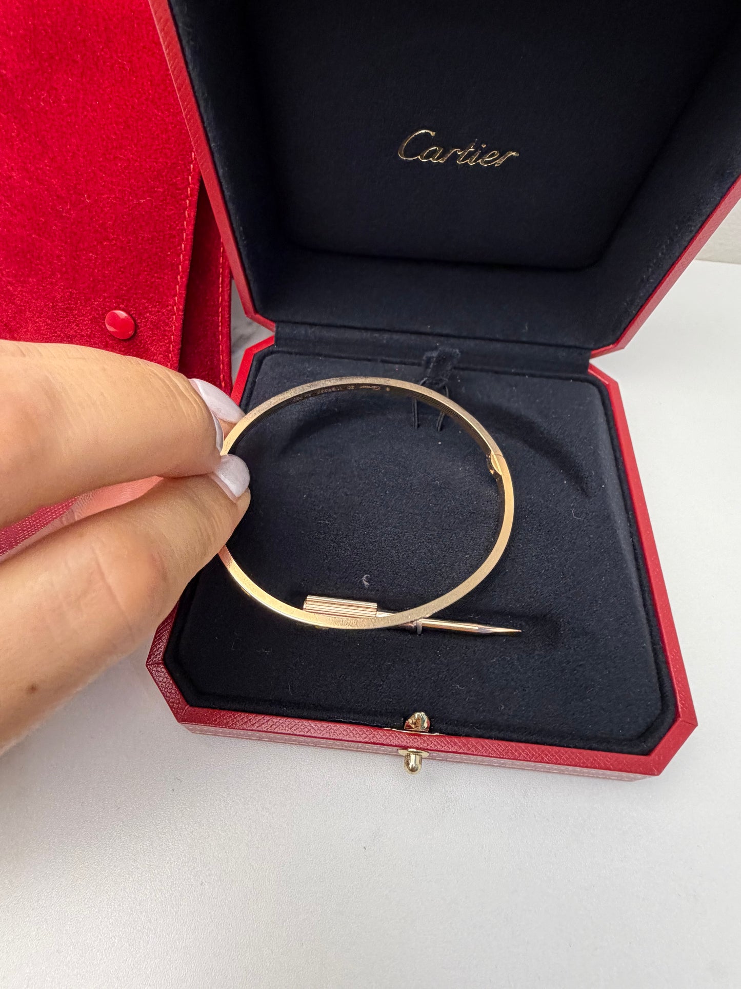 Cartier Love Bracelet, Rose Gold, Small version, Size 20