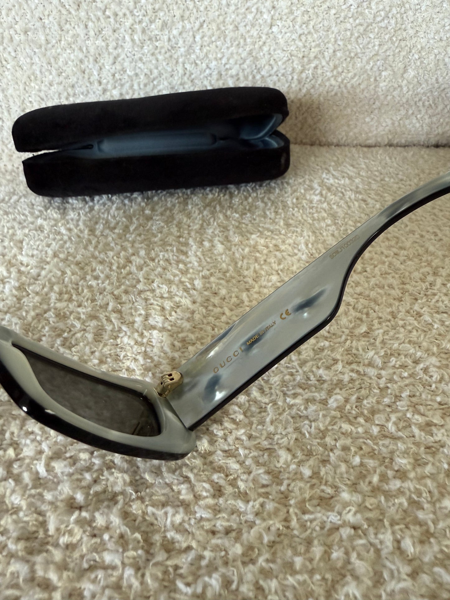 Gucci GG0516S rectangular-frame acetate sunglasses