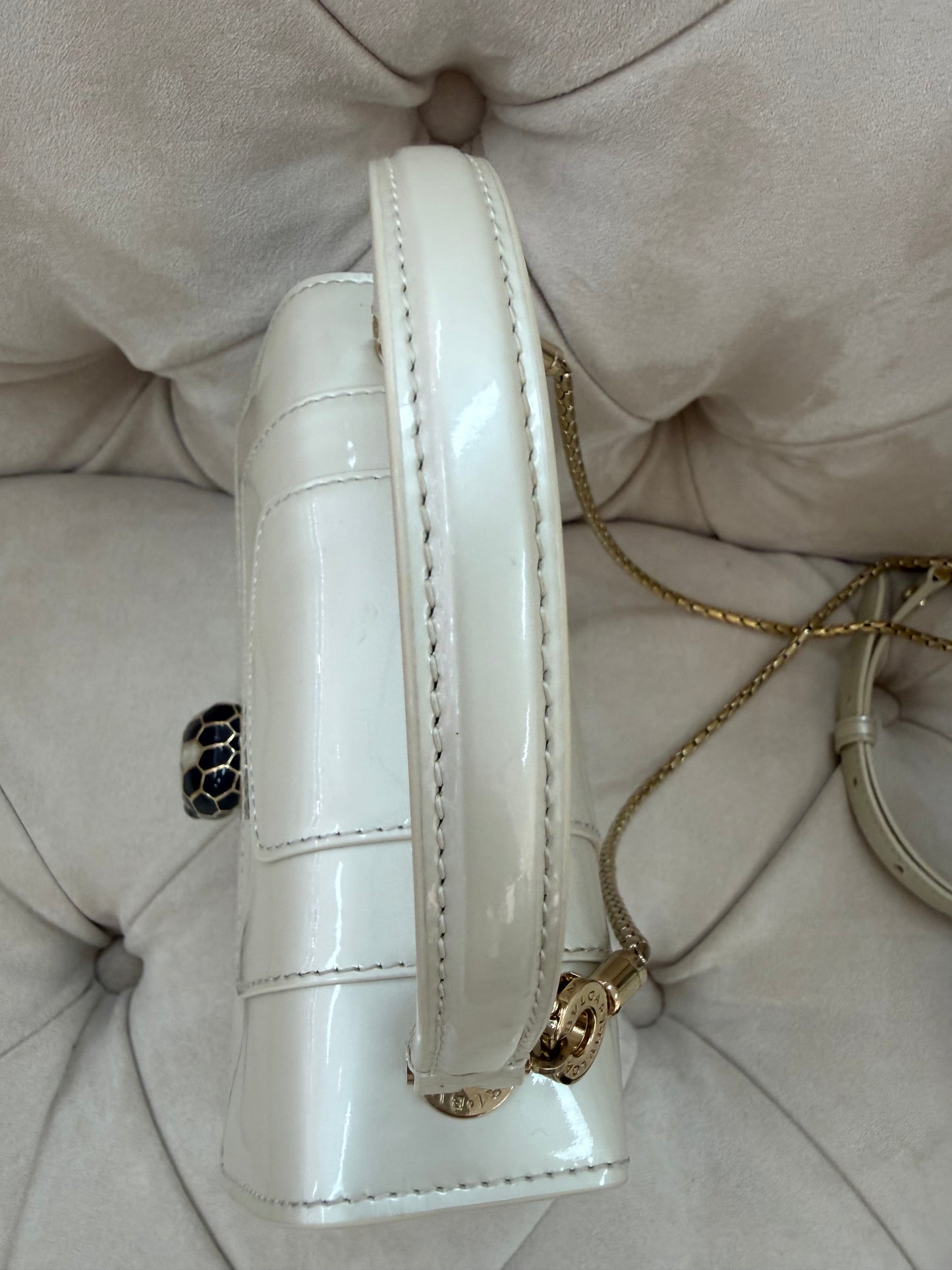 BVLGARI Serpenti Forever Varnished Bag