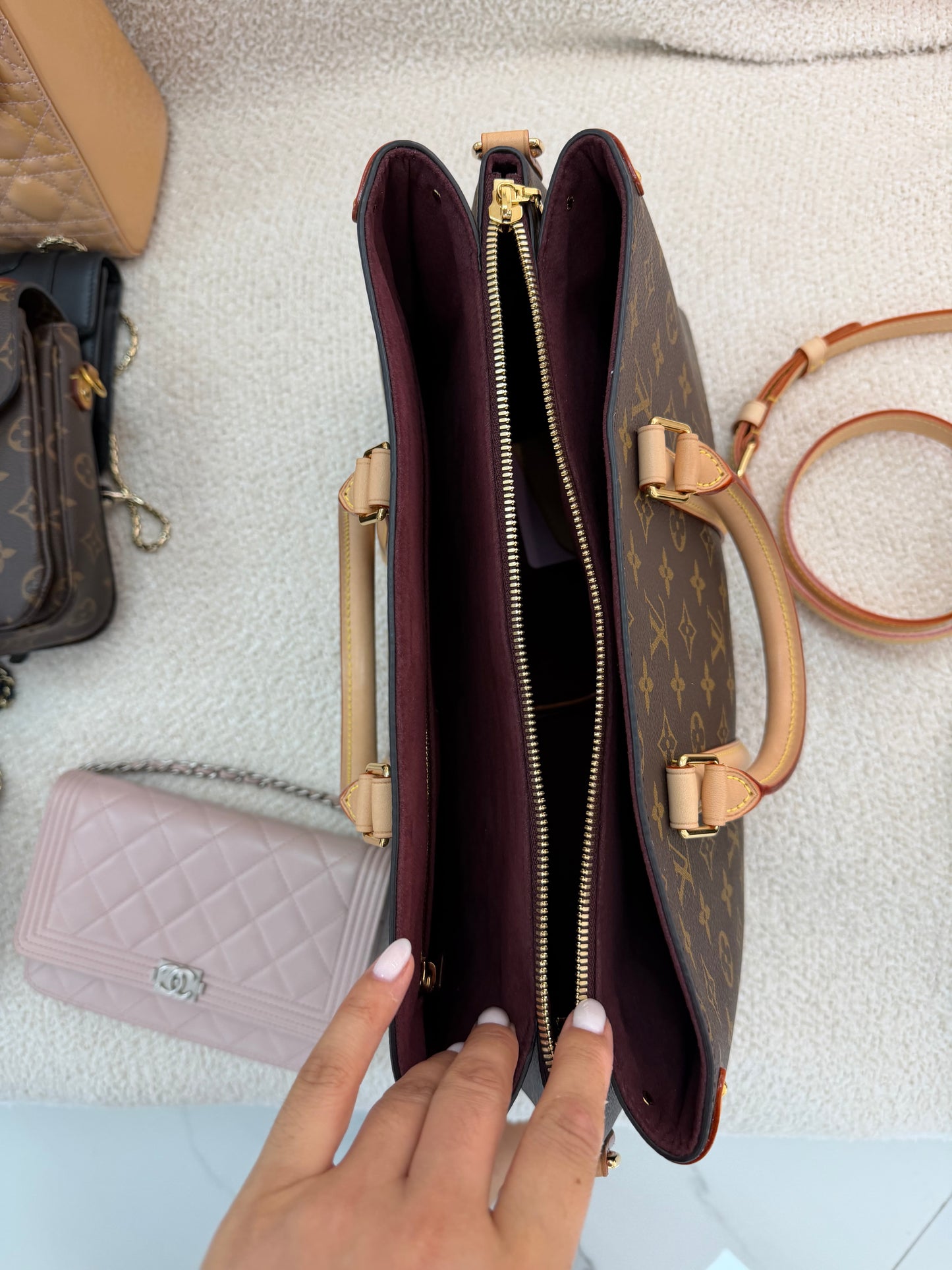 Louis Vuitton Monogram Softflot MM