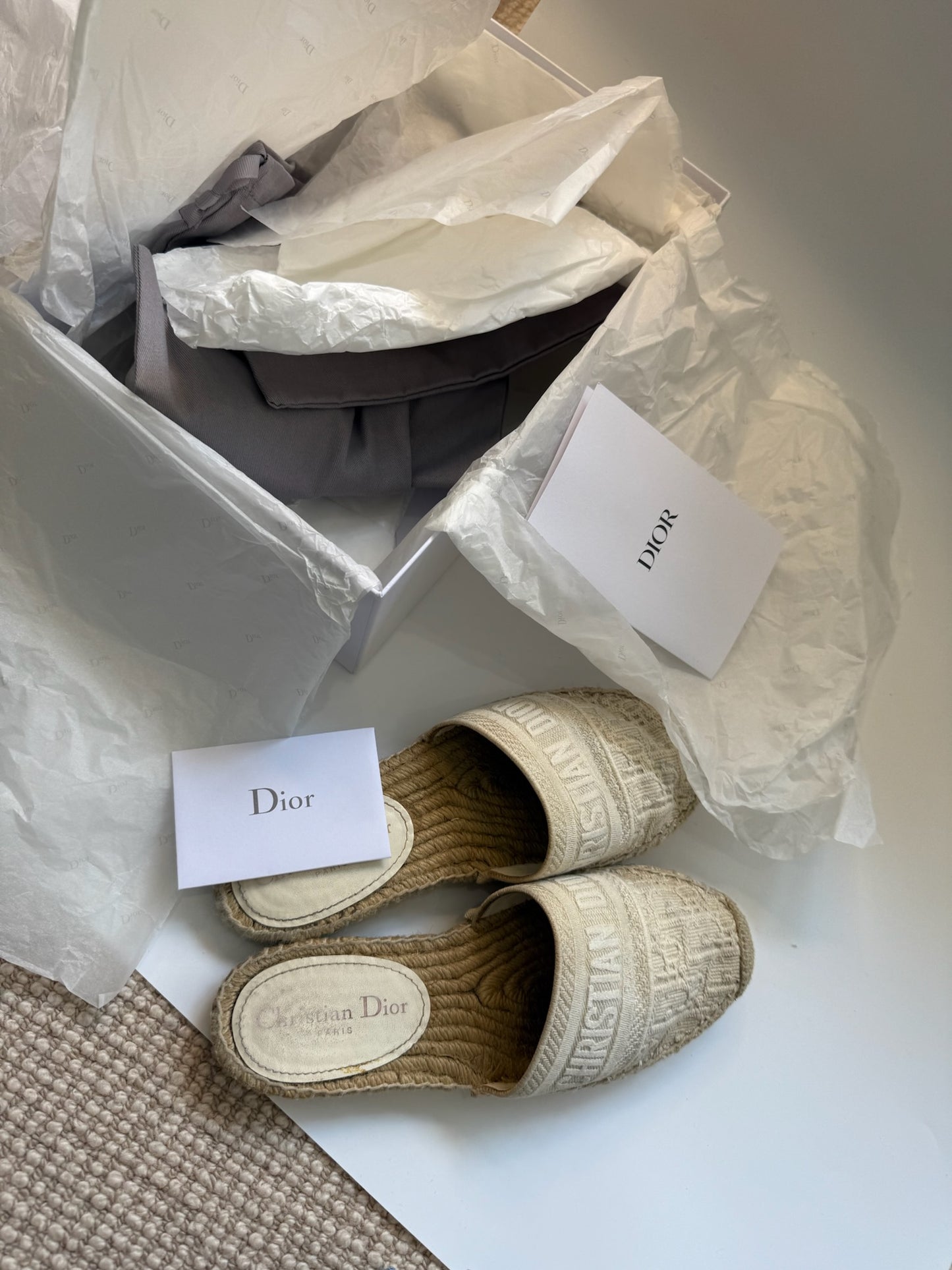 Dior slides size 35.5