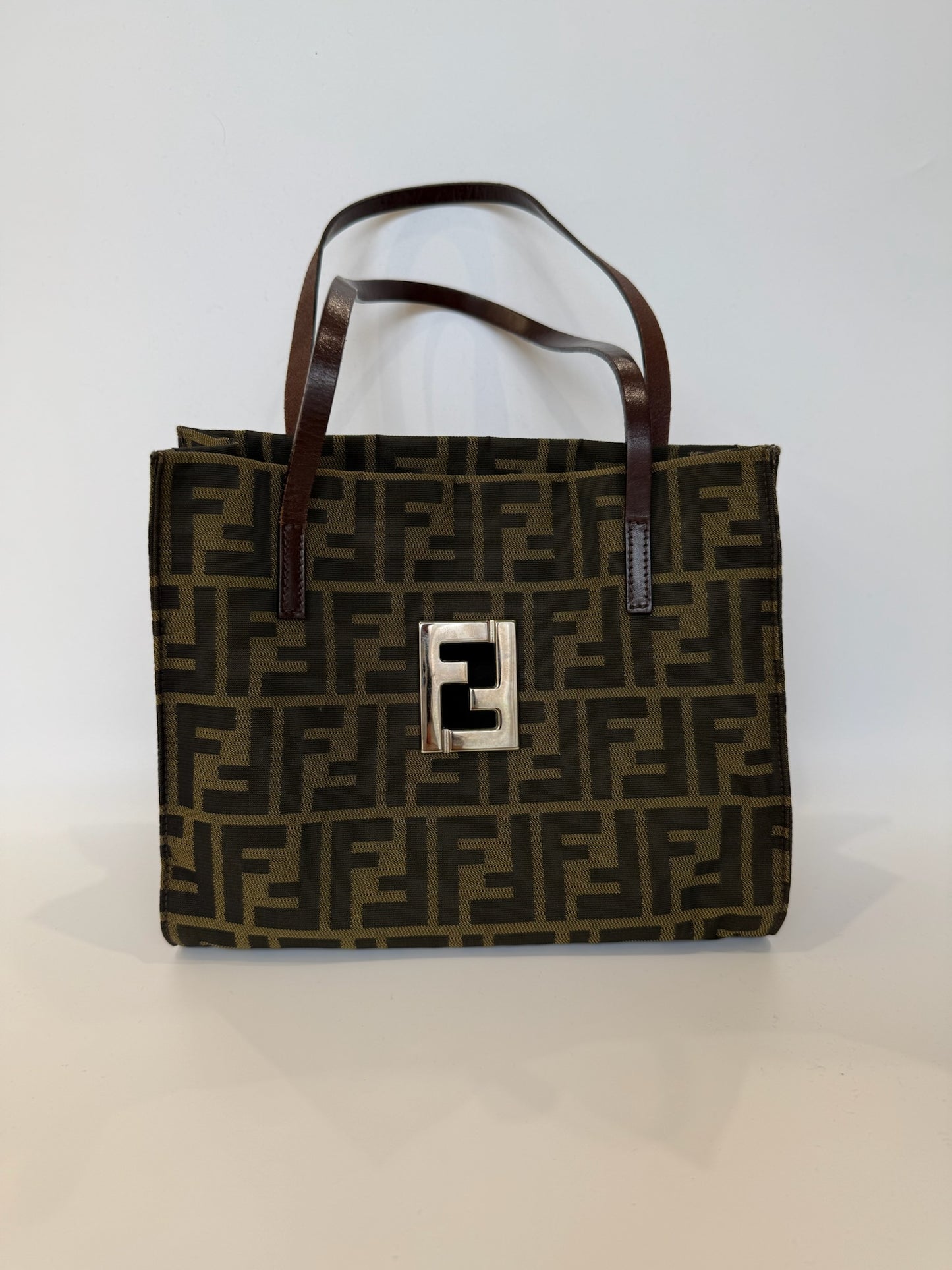 Fendi Zucca shopper tote