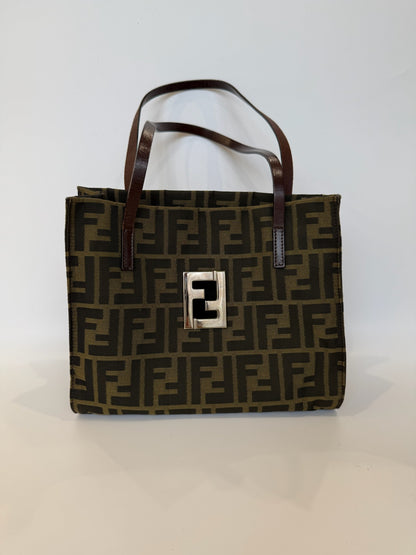 Fendi Zucca shopper tote