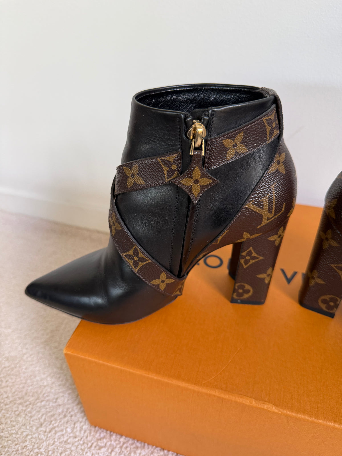 Louis Vuitton Matchmake Ankle Boots size 35