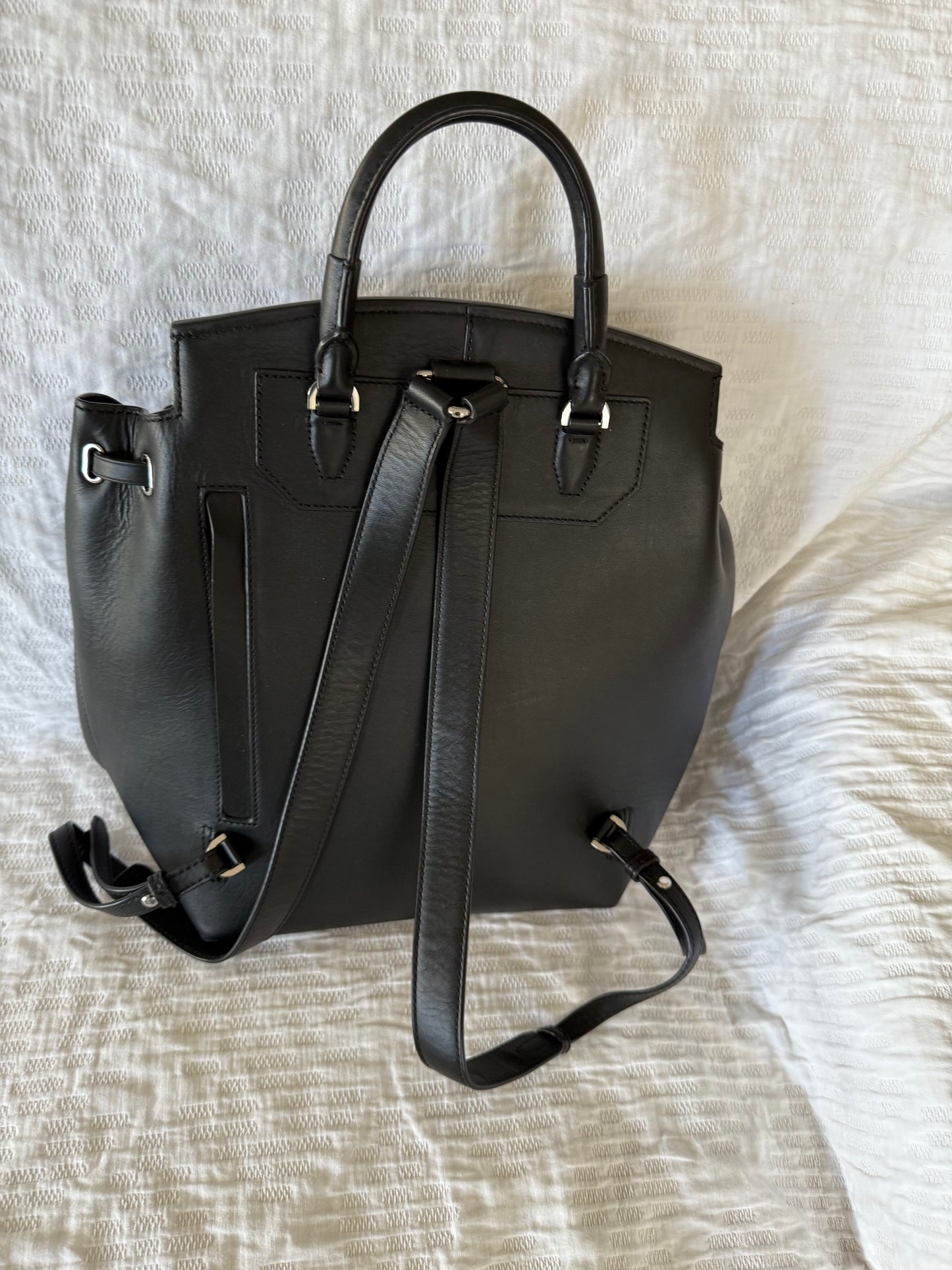 Alexander wang leather backpack