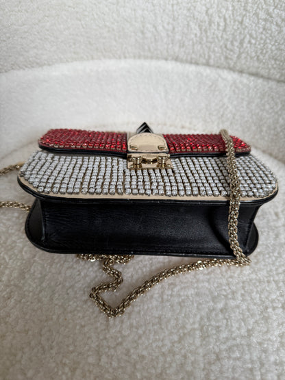 Valentino Glam lock crossbody bag