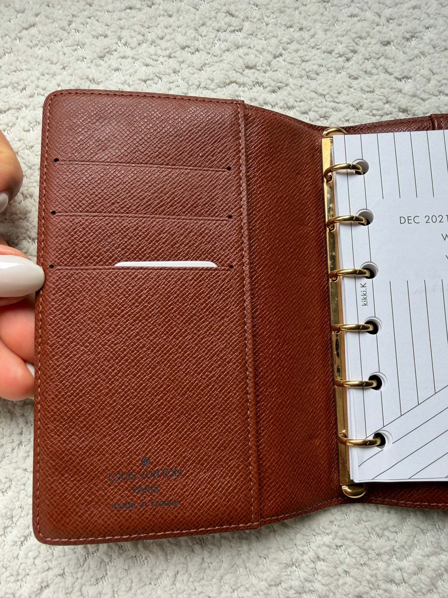 Louis Vuitton Monogram Diary