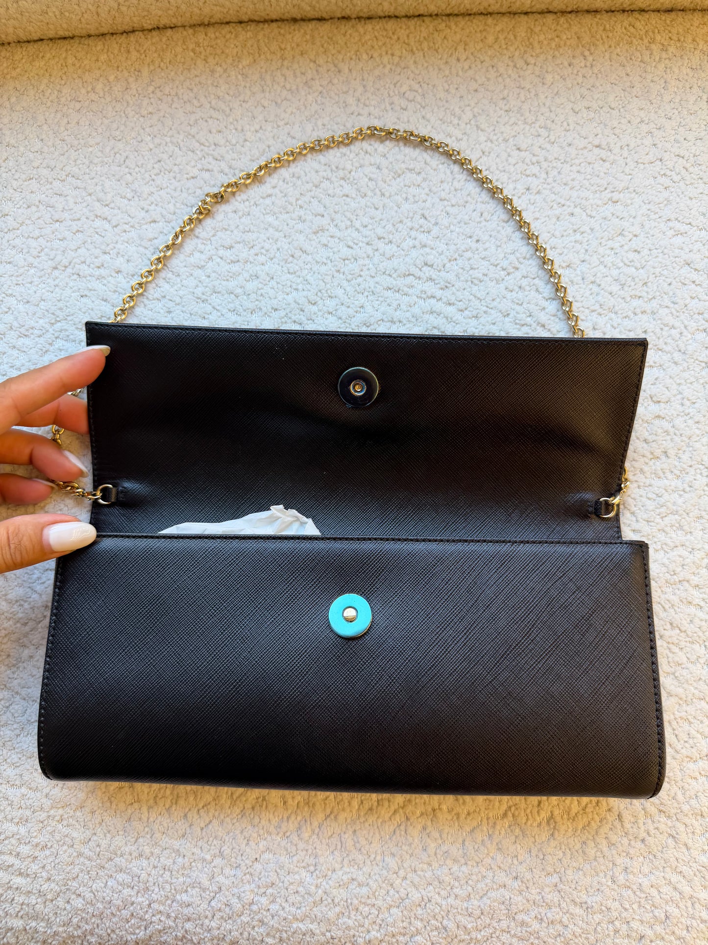 Salvatore Ferragamo Clutch with chain