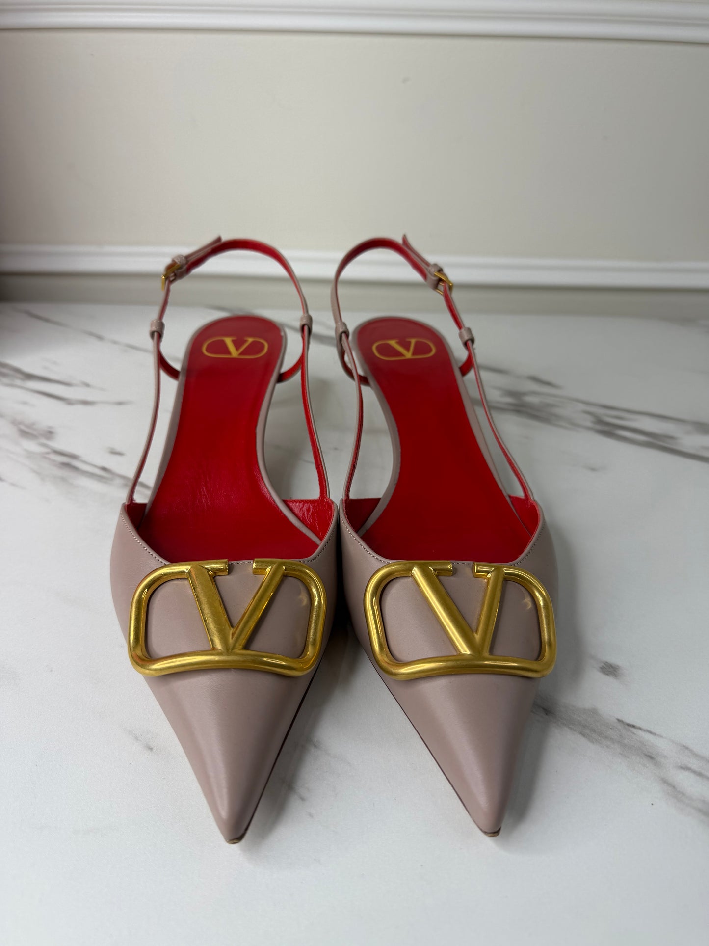 Valentino Kitten Heels, Size 40