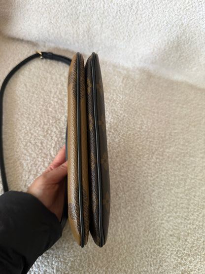 Louis Vuitton Double Zip Pochette bag