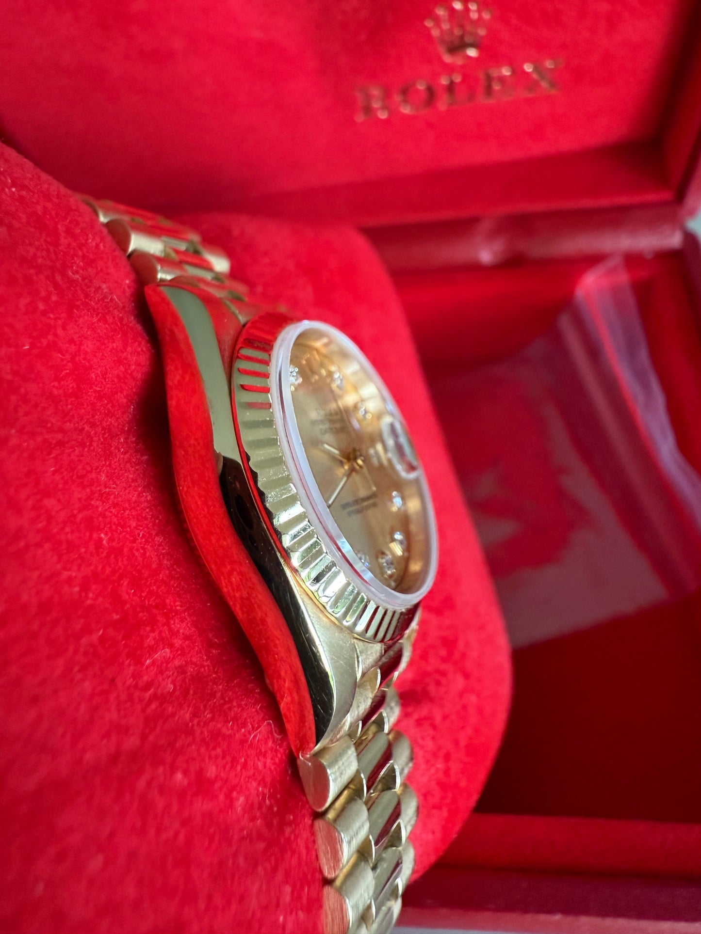 Rolex Datejust 18k gold 26mm