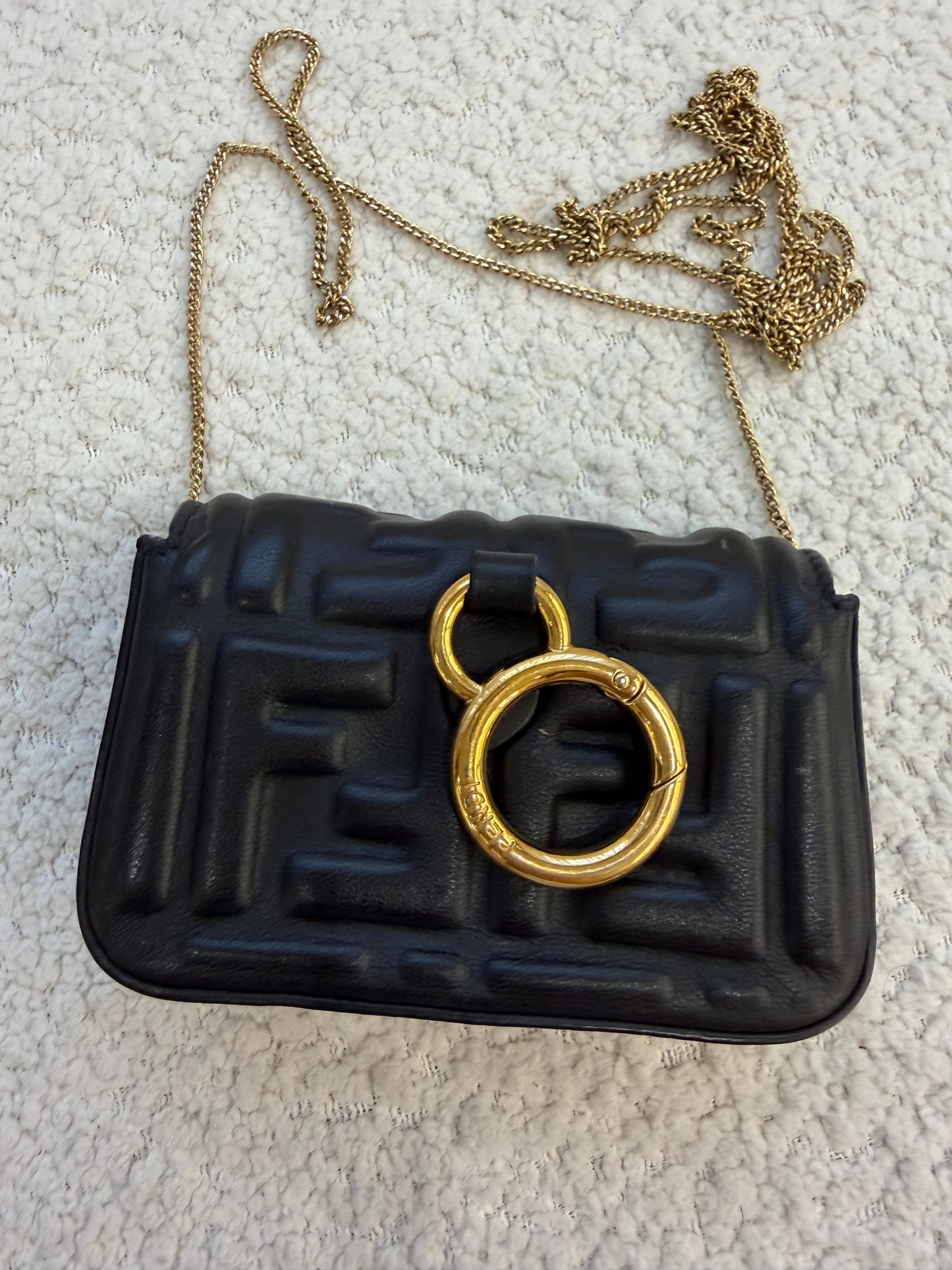 Fendi Nano Baguette black