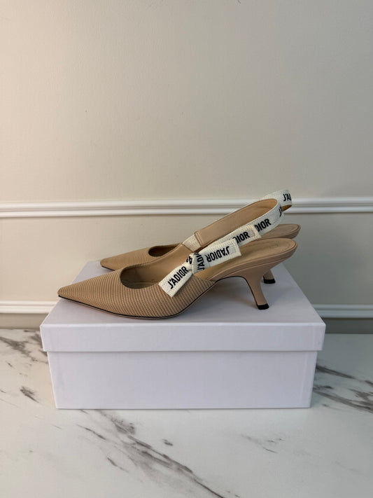 Christian Dior J'Adior slingback pumps size 40