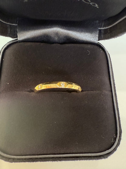 Tiffany & Co True Band Dimond Ring
