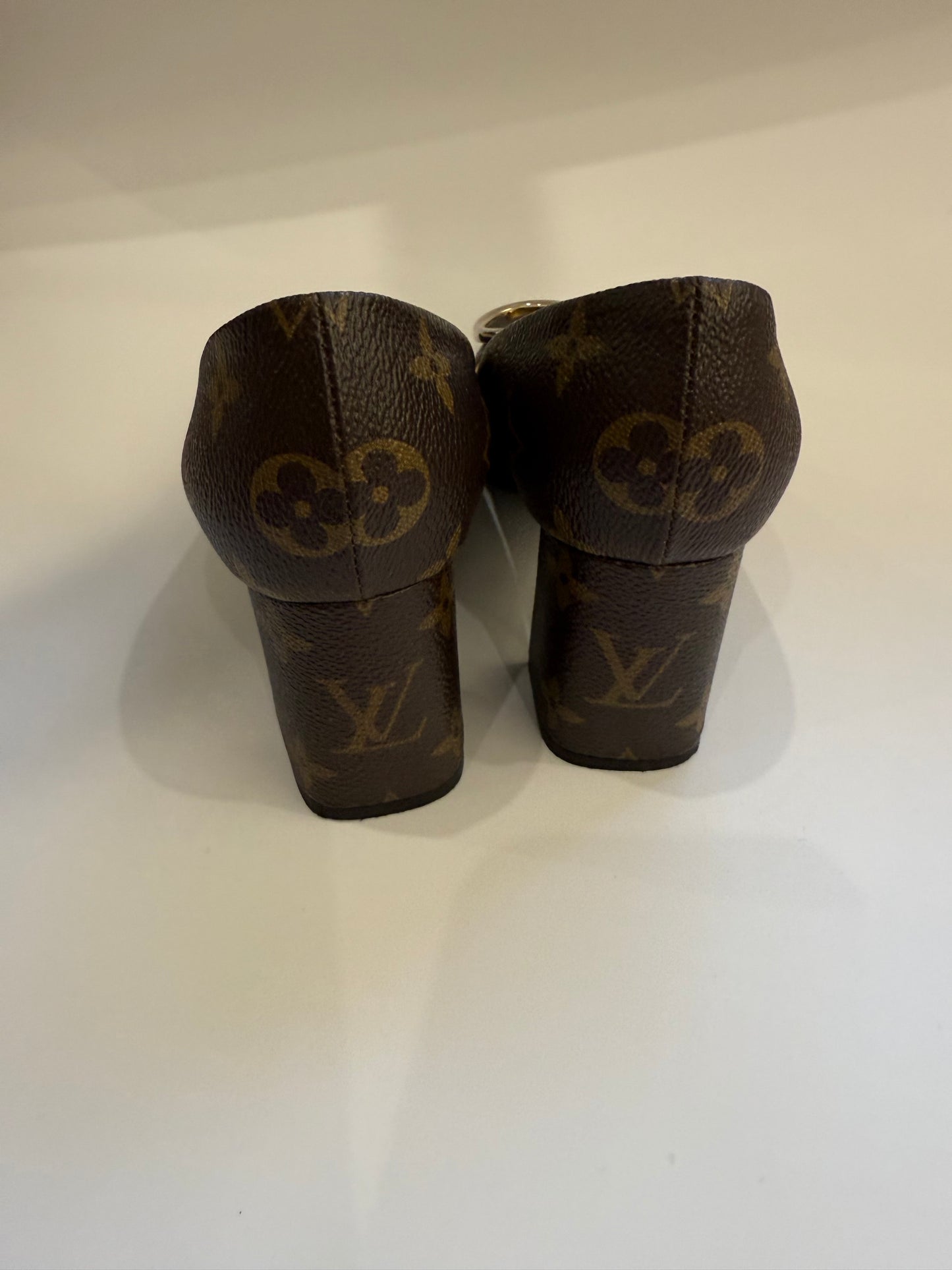 LV Monogram Heels