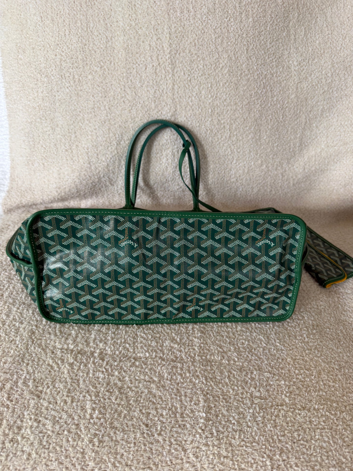 Goyard  Anjou PM Tote Bag in green
