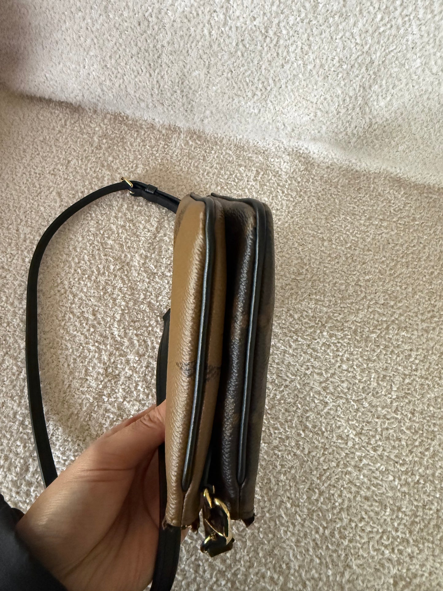 Louis Vuitton Double Zip Pochette bag